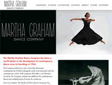 Tablet Screenshot of marthagraham.org